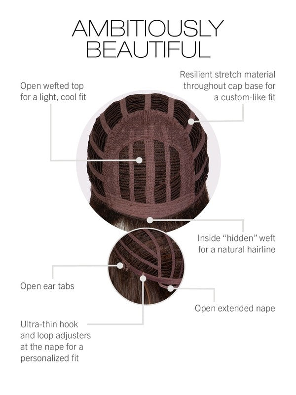 Ambitiously Beautiful by Gabor – cap construction
