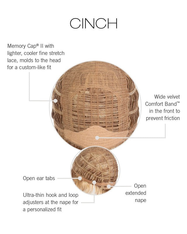 Cinch – cap construction