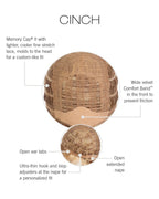 Cinch – cap construction