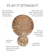 Play It Straight – cap construction