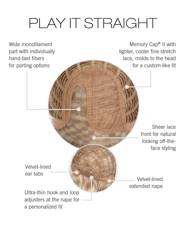 Play It Straight – cap construction