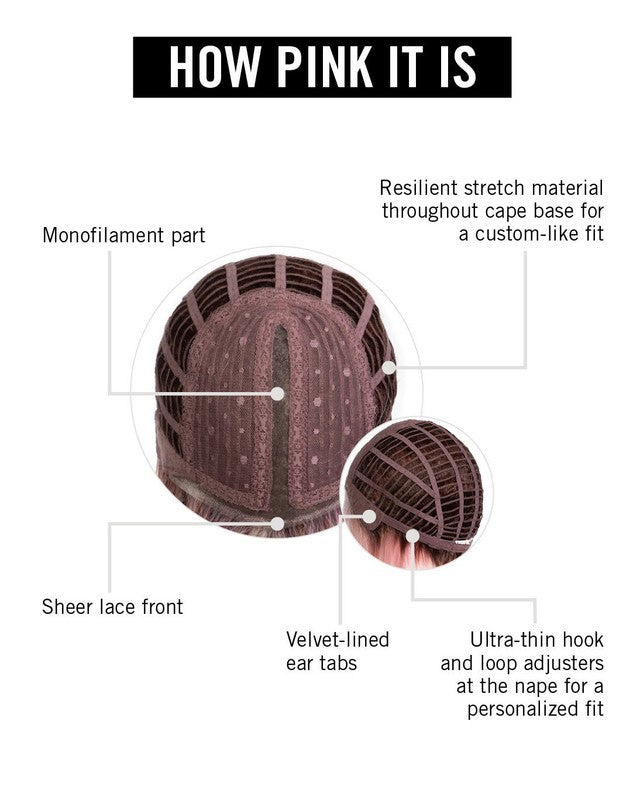 How Pink It Is by Hairdo – cap construction