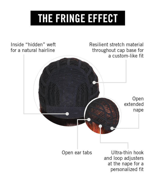 The Fringe Effect by Hairdo – cap construction