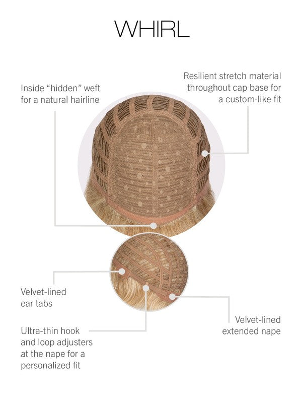 Whirl by Gabor – cap construction