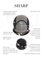 Sharp by HIM – cap construction
