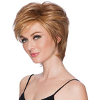 Hd Short Tapered Crop Wig