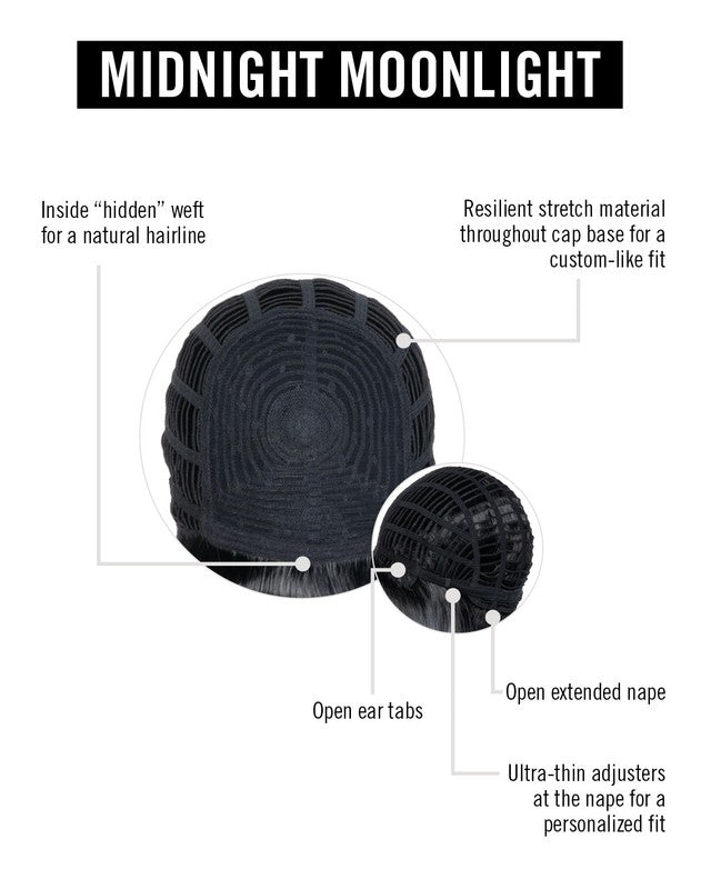 Midnight Moonlight by Hairdo – cap construction