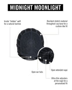 Midnight Moonlight by Hairdo – cap construction