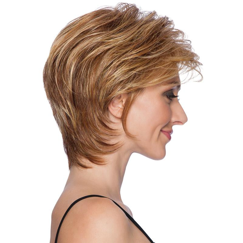 Hd Short Tapered Crop Wig