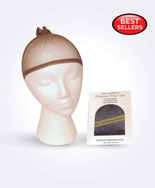 Fishnet Wig Cap – Packaged Singles