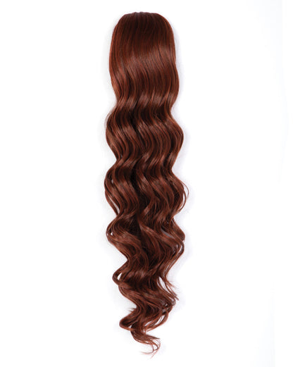 27" Hollywood waves Cinched Pony-assorted