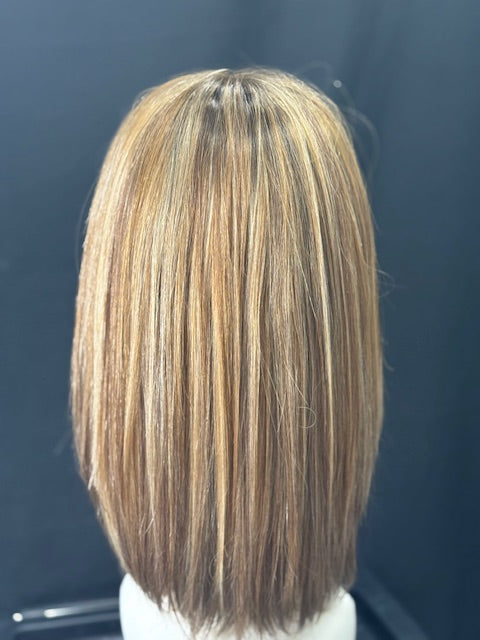 Peluca de cabello humano de lujo Paige