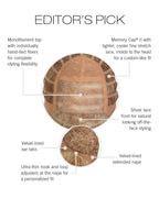 Editors Pick by Raquel Welch - Editor's Pick - Cap Construction