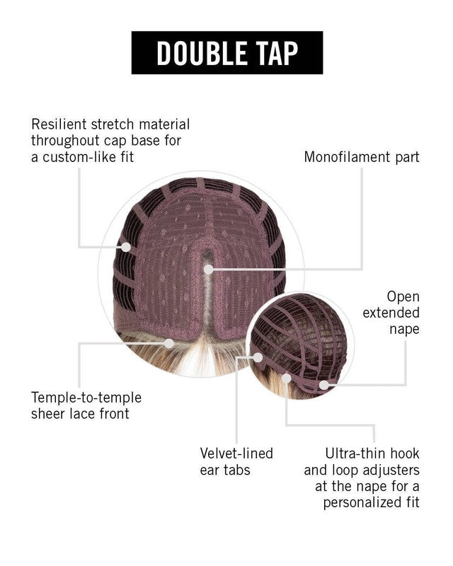 Double Tap by Hairdo – cap construction