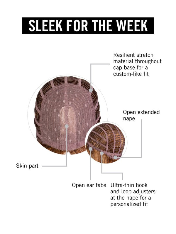 Sleek For The Week by Hairdo – cap construction