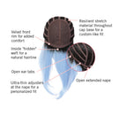 Out of the Blue by Hairdo – cap construction