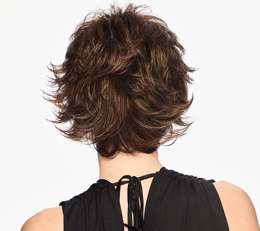 Textured Flip Wig