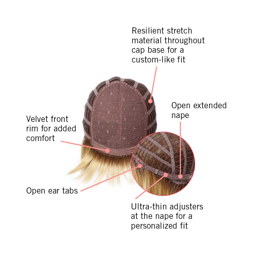 Long With Layers by Hairdo – cap construction