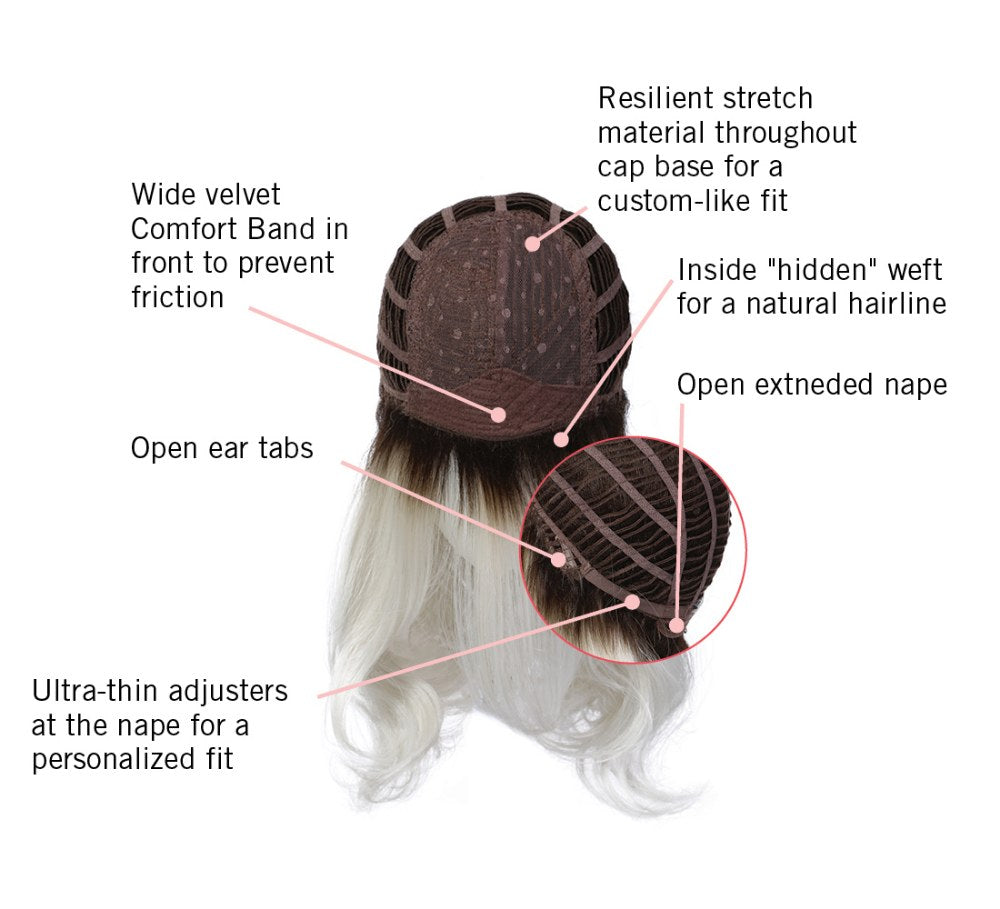 Whiteout by Hairdo – cap construction
