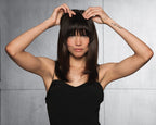 Human Hair Clip-In Bangs by Hairdo