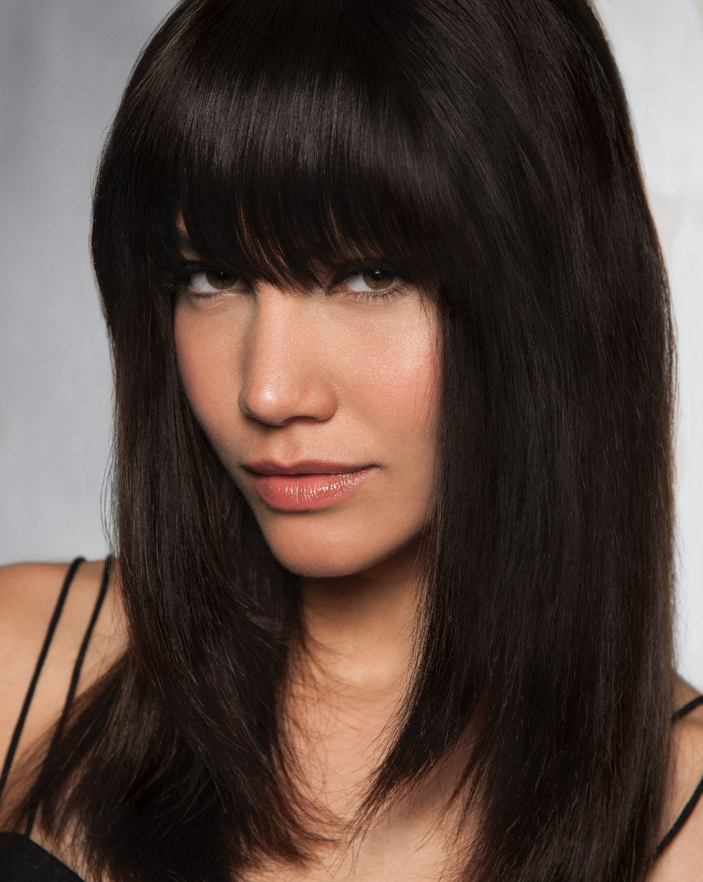 Human Hair Clip-In Bangs by Hairdo